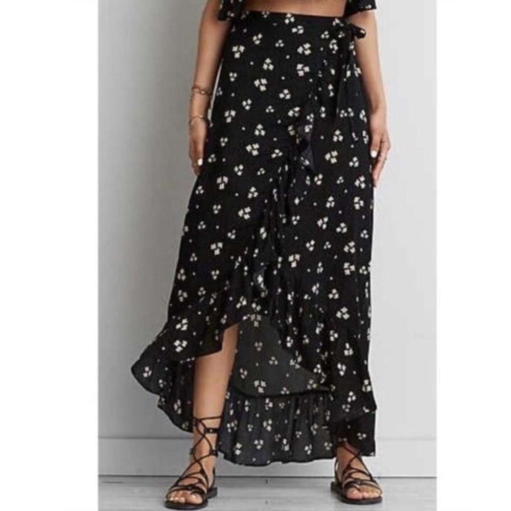 American Eagle Floral Two-Piece Set